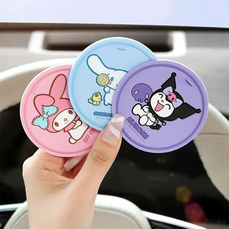Kawaii Tech Accessories - Sanrio kuromi car water cup anti-slip