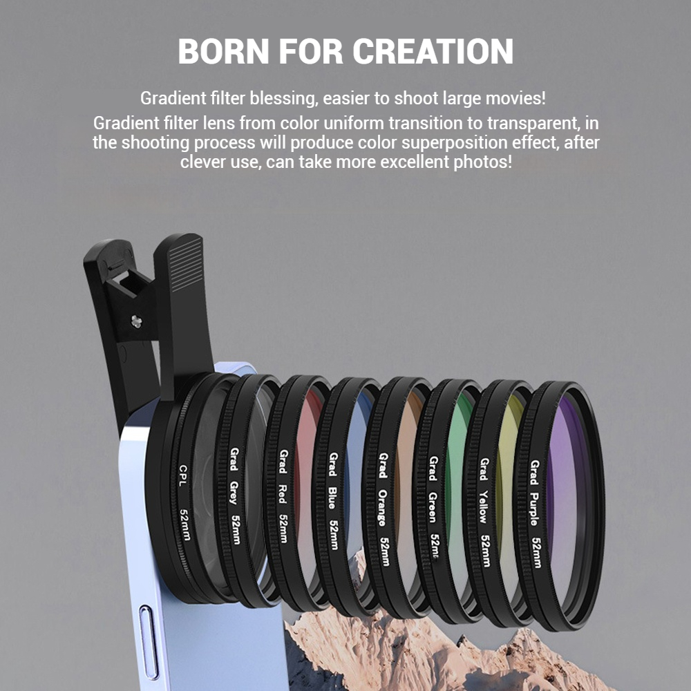 52MM Mobile Phone Lens Univers - огляд і ціна Mobile Tech Accessories