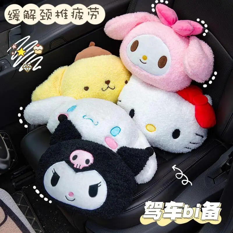 Sanrio Car Headrest Neck Pillo - огляд і ціна Kawaii Tech Accessories