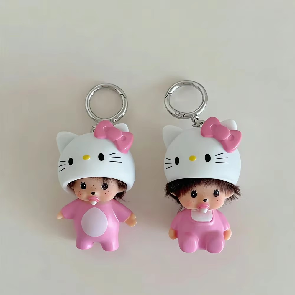Sanrio Monchhichi Keychain 6pc - огляд і ціна Kawaii Tech Accessories